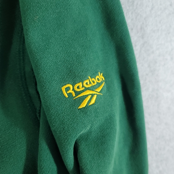 Reebok NFL Gridiron Classic Hoodie Green Bay Packers Medium Green M - Picture 8 of 10